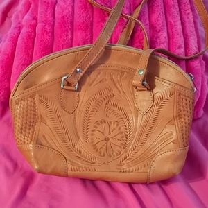 Tan Leather Purse